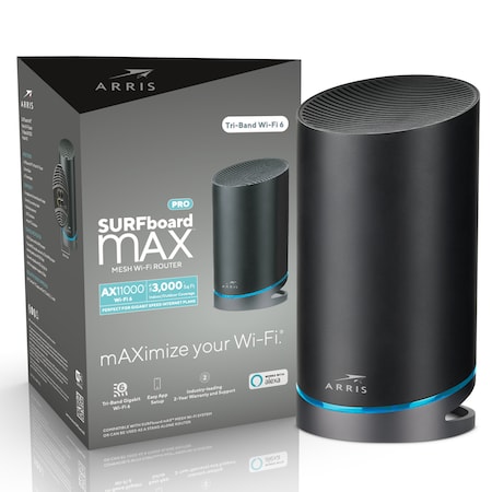 Arris SURFboard mAXAX11000 Pro Mesh Wi-Fi 6 Router W31 1000767